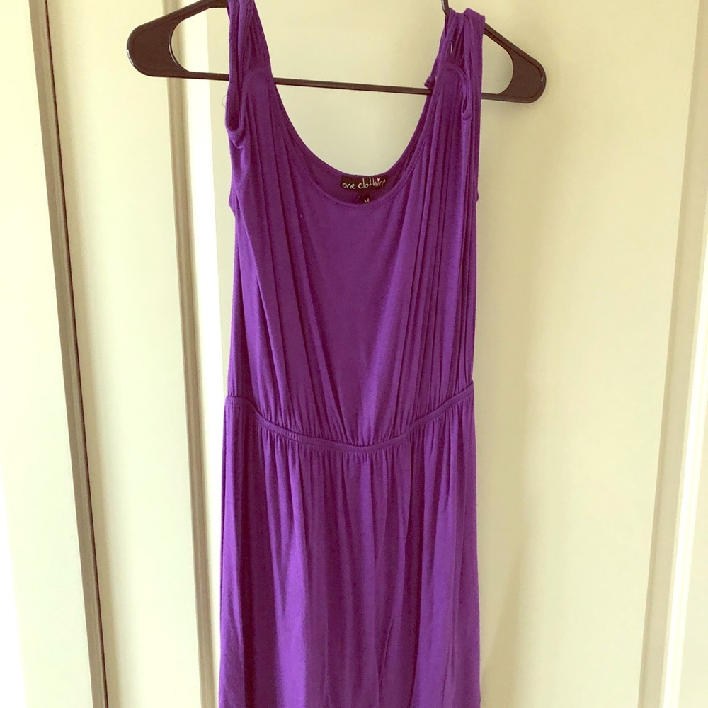 Purple dress